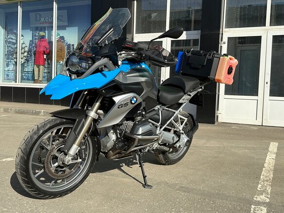 2014 BMW R 1200 GS, синий, 999000 рублей - вид 1