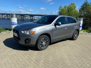 2014 Mitsubishi ASX I Рестайлинг, серый, 1200000 рублей, вид 1