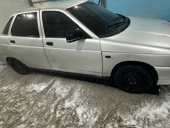 2002 Lada (ВАЗ) 2110, серебристый, 145000 рублей - вид 7