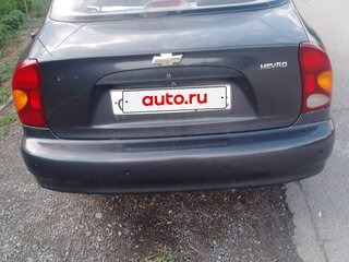 2007 Chevrolet Lanos I, чёрный, 260000 рублей, вид 3