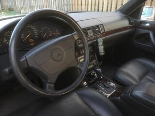 1998 Mercedes-Benz S-Класс 420 III (W140) Рестайлинг, серебристый, 1400000 рублей, вид 5