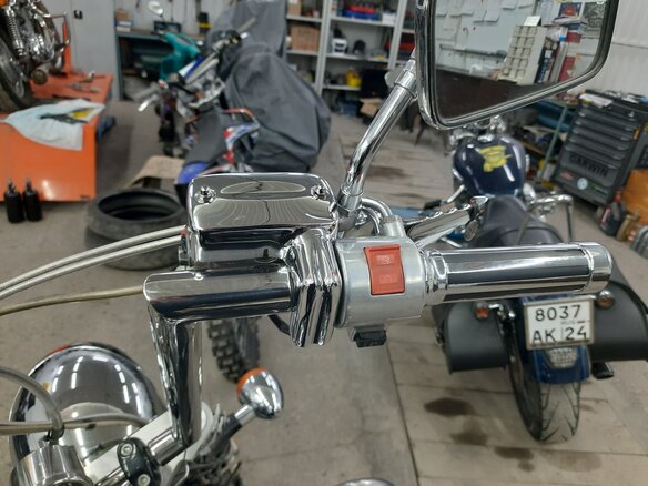 2007 Honda VTX 1300, чёрный, 560000 рублей - вид 5