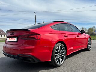 2022 Audi A5 Sportback 40 TFSI II (F5) Рестайлинг, красный, 4934000 рублей, вид 4