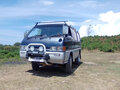 1991 Mitsubishi Delica III, синий, 1100000 рублей