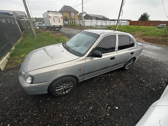 2008 Hyundai Accent ТагАЗ II, бежевый, 350000 рублей - вид 6