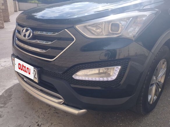 2015 Hyundai Santa Fe III, чёрный, 1630000 рублей - вид 13