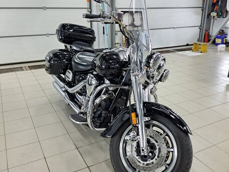 2007 Yamaha XV 1700 Road Star, чёрный, 850000 рублей, вид 3