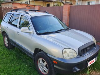 2004 Hyundai Santa Fe I, серый, 360000 рублей, вид 2