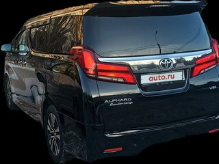 2018 Toyota Alphard III Рестайлинг, чёрный, 5550000 рублей, вид 3