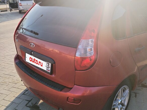 2011 Lada (ВАЗ) Kalina I, красный, 360000 рублей - вид 2