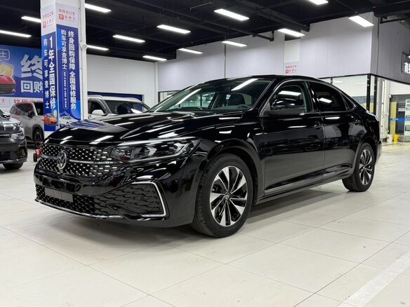 2022 Volkswagen Passat (North America and China) II (China Market) Рестайлинг, чёрный