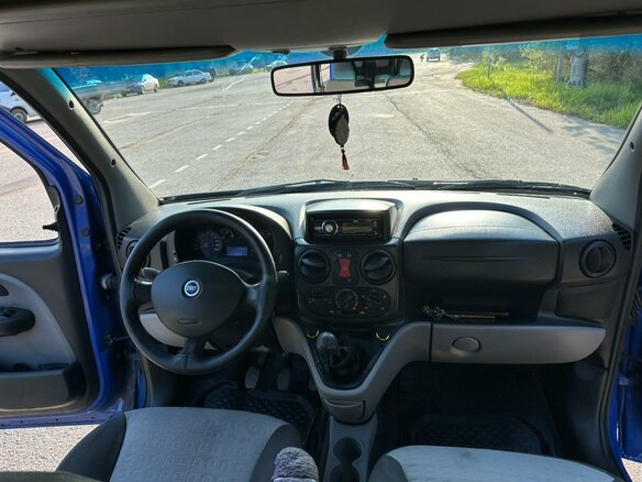 2005 Fiat Doblo I Рестайлинг, синий, 510000 рублей - вид 12