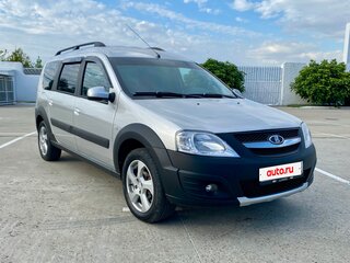 2016 Lada (ВАЗ) Largus Cross I, серебристый, 890000 рублей, вид 3