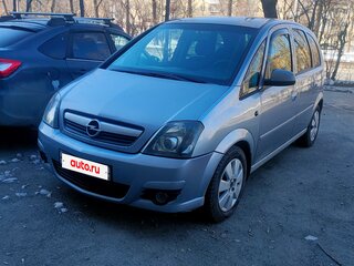 2008 Opel Meriva A Рестайлинг, серебристый, 349999 рублей, вид 2