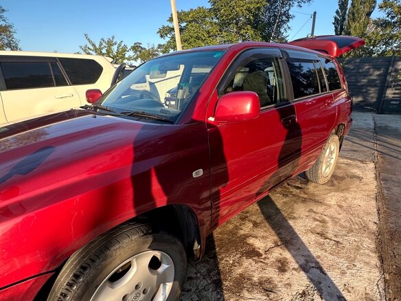 2005 Toyota Kluger I (XU20) Рестайлинг, пурпурный, 1150000 рублей - вид 5