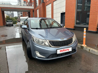 2012 Kia Rio 4-speed III, голубой, 760000 рублей, вид 1