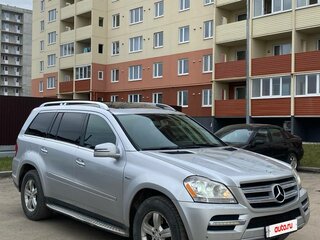 2011 Mercedes-Benz GL-Класс 350 CDI BlueEfficiency I (X164) Рестайлинг, серебристый, 2150000 рублей, вид 3