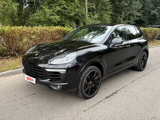 2018 Porsche Cayenne Diesel II Рестайлинг (958), чёрный, 4500000 рублей, вид 1