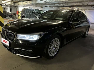 2018 BMW 7 серии Long 730Ld xDrive VI (G11/G12), чёрный, 2250000 рублей, вид 1