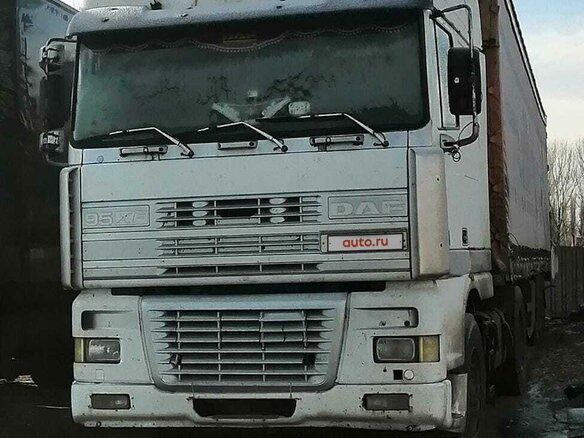 1998 DAF 95XF, белый - вид 4