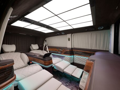 2026 Mercedes-Benz V-Класс Extra Long 300 d экстра длинный III (W447) Рестайлинг 2, чёрный, 44500000 рублей, вид 2