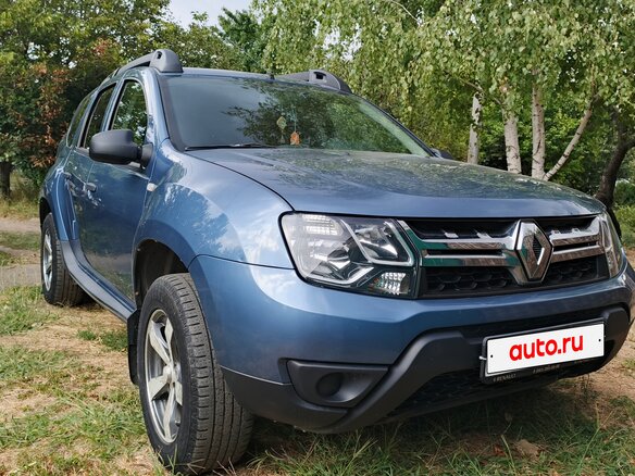 2016 Renault Duster I Рестайлинг, синий, 1150000 рублей - вид 9