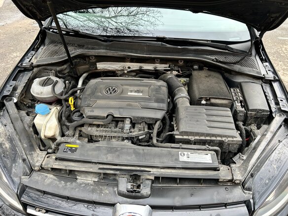 2014 Volkswagen Golf R VII, чёрный - вид 14