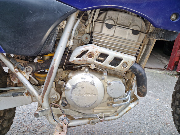 2003 Honda XR 250, синий, 170000 рублей - вид 8