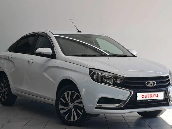 2016 Lada (ВАЗ) Vesta I, белый, 630000 рублей - вид 2