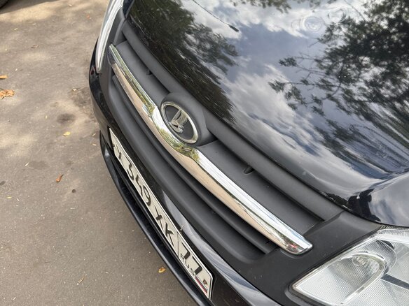 2013 Lada (ВАЗ) Granta I, чёрный, 350000 рублей - вид 5