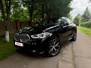 2022 BMW X6 30d III (G06), чёрный, 11100000 рублей, вид 4