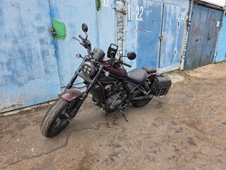 2022 Honda CMX 1100 Rebel, пурпурный, 890000 рублей, вид 2