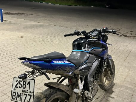 2016 Bajaj Pulsar NS 200, синий, 145000 рублей, вид 5