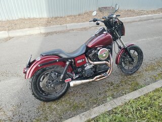 1997 Harley-Davidson Dyna Low Rider, красный, 750000 рублей, вид 1