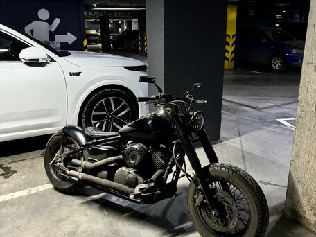 2022 Yamaha XVS400 Drag Star, чёрный, 750000 рублей, вид 2