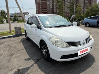 2005 Nissan Tiida Latio I, белый, 515000 рублей, вид 3
