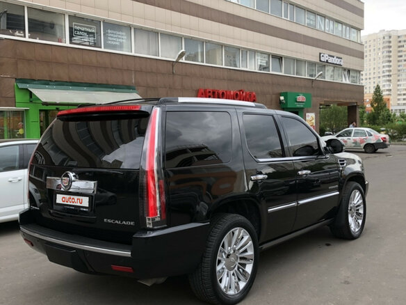 2011 Cadillac Escalade III, чёрный - вид 4