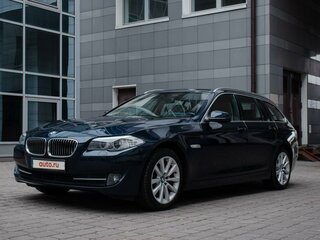 2012 BMW 5 серии 520d VI (F10/F11/F07), синий, 1613192 рублей, вид 1