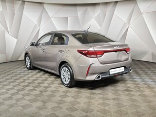 2021 Kia Rio IV Рестайлинг, серый, 1529000 рублей, вид 4