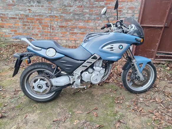 2002 BMW F 650 CS, голубой, 290000 рублей - вид 4