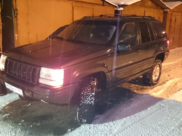 1998 Jeep Grand Cherokee, чёрный - вид 2