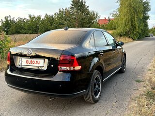 2014 Volkswagen Polo V, чёрный, 1100000 рублей, вид 3