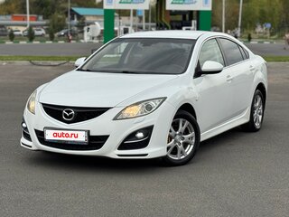 2011 Mazda 6 II (GH) Рестайлинг, белый, 780000 рублей, вид 1