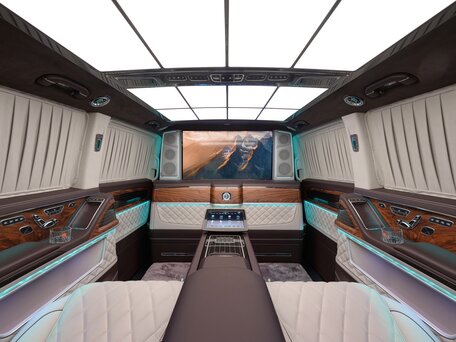 2026 Mercedes-Benz V-Класс Extra Long 300 d экстра длинный III (W447) Рестайлинг 2, чёрный, 44500000 рублей, вид 4