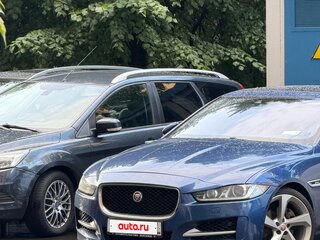 2015 Jaguar XE I, синий, 1300000 рублей, вид 4