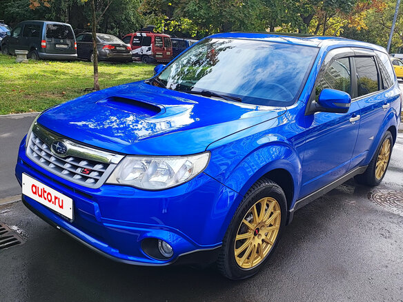 2012 Subaru Forester tS III Рестайлинг, синий, 2449000 рублей