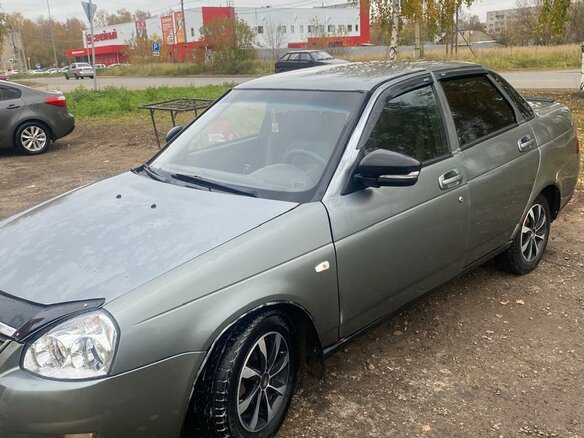 2008 Lada (ВАЗ) Priora I, серый, 380000 рублей - вид 1