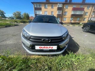 2024 Lada (ВАЗ) Granta Cross I Рестайлинг, серебристый, 950000 рублей, вид 3