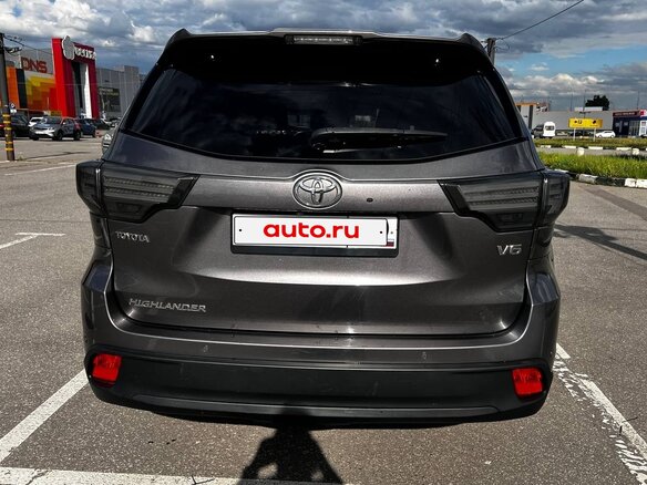 2014 Toyota Highlander III (XU50), серый, 3450000 рублей - вид 4