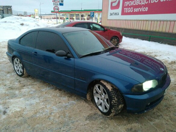 2001 BMW 3 серии 330i IV (E46), синий - вид 7
